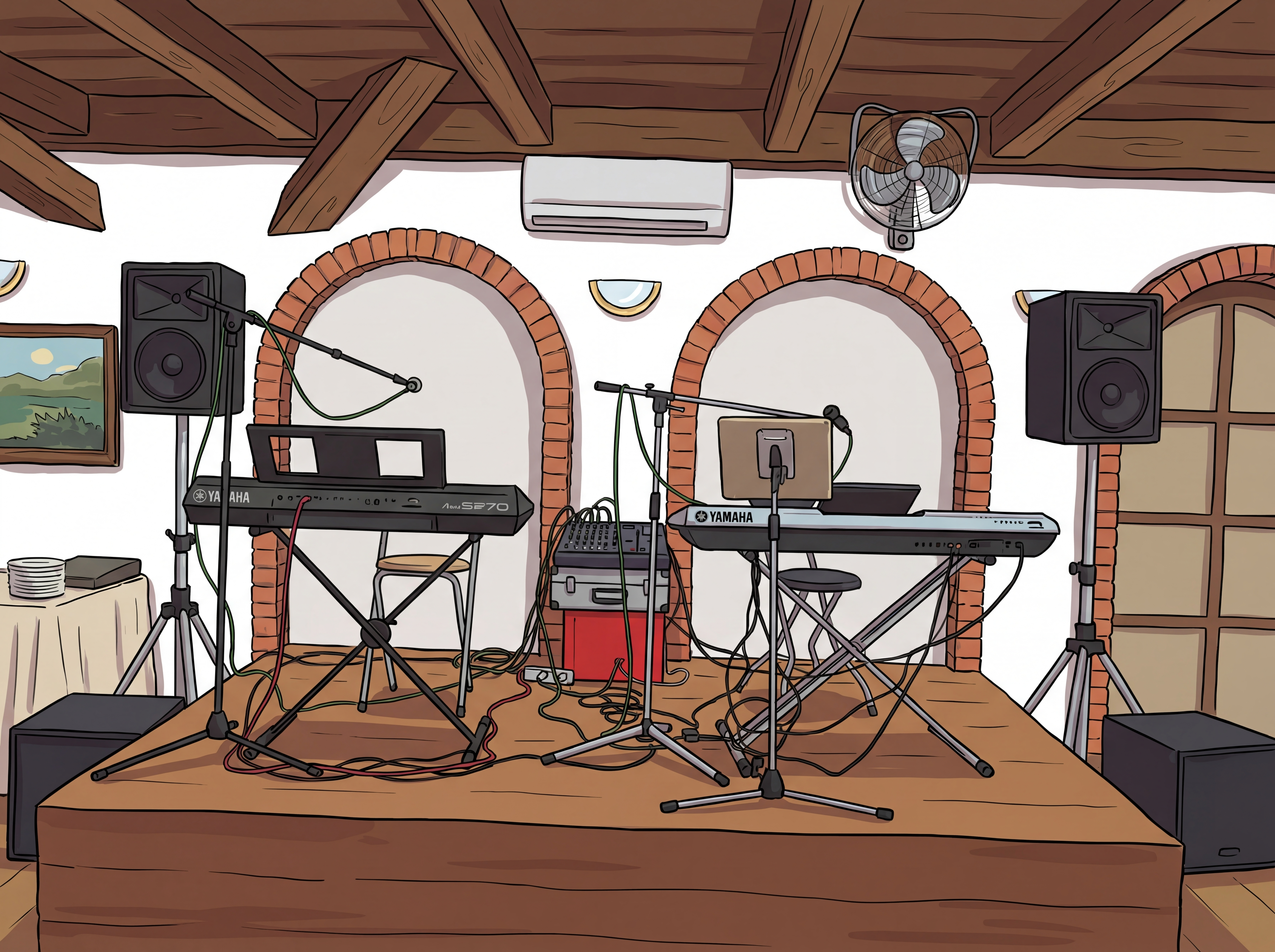 A Csúti Fiúk fellépés